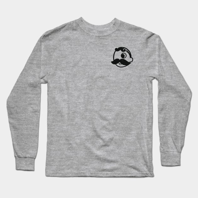 Natty Boh Left Chest Long Sleeve T-Shirt by EA Design